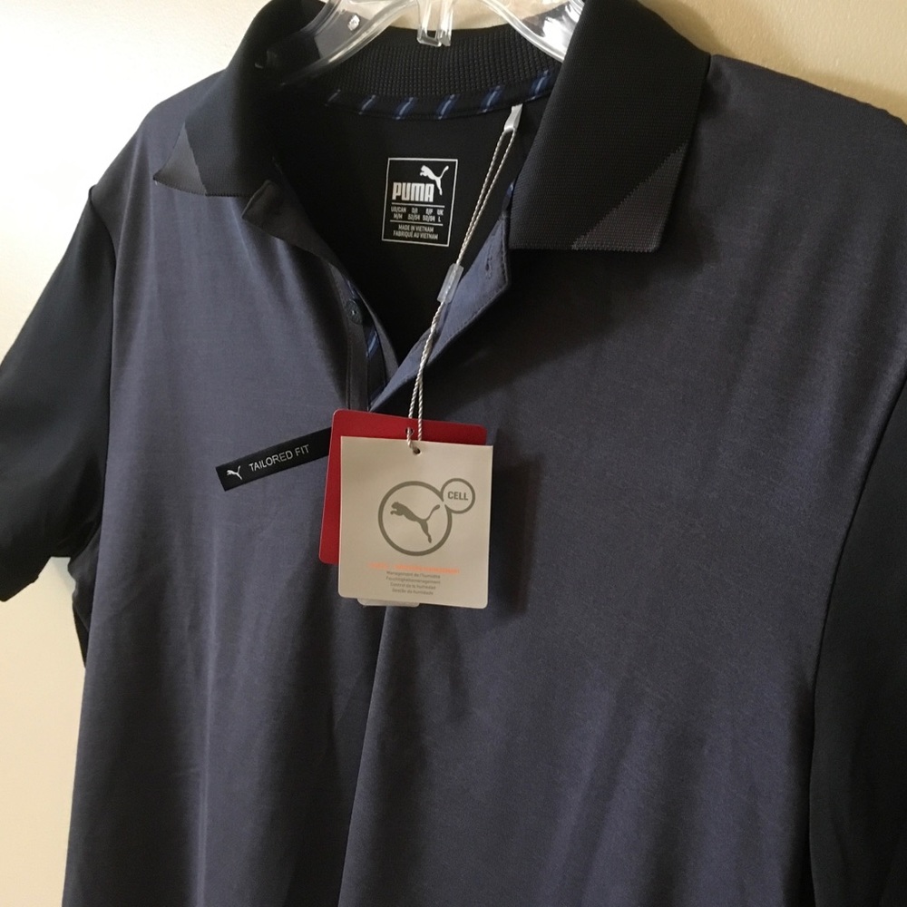 !!!SOLD!!!! New Tailored Fit Puma Golf Polo - Picture 1 of 5